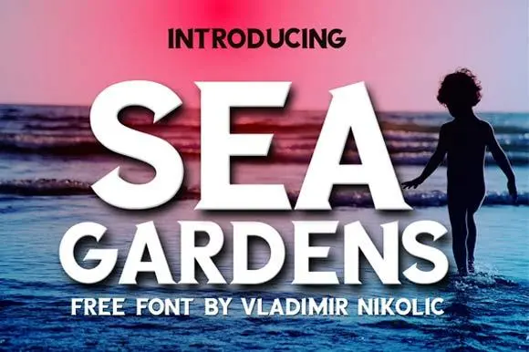 Sea Gardens Typeface