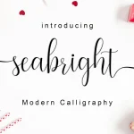 Seabright Script Font - Fonte Grátis Seabright Script Font