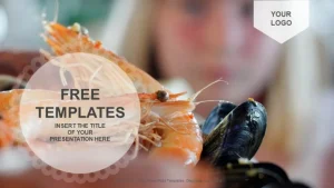 Seafood Appetizer-Food PowerPoint Templates