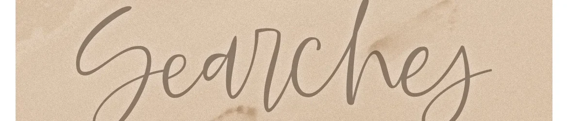 Searches Handwritten Font
