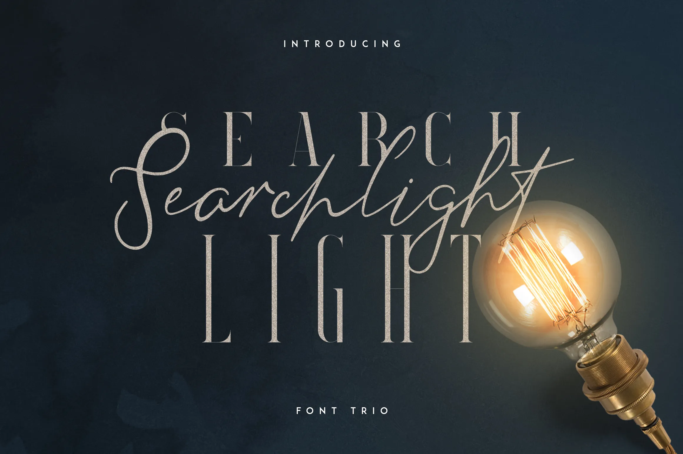 Searchlight Font Trio