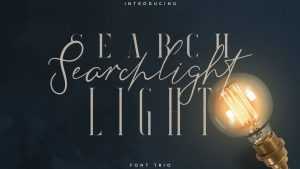 Searchlight Serif & Script Fonts › Fontesk