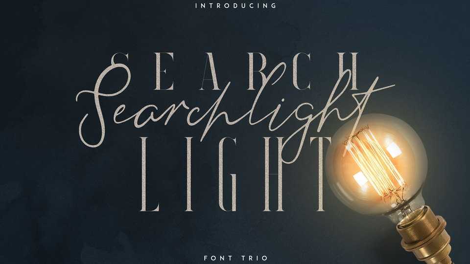 Searchlight Serif & Script Fonts › Fontesk