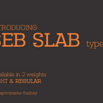 Seb Slab Typeface - Fonte Grátis Seb Slab Typeface
