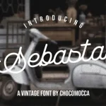 Sebasta Vintage Font