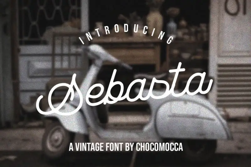 Sebasta Vintage Font