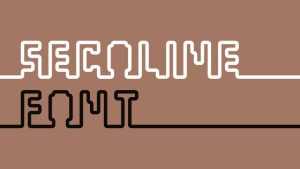 Secoline Font › Fontesk