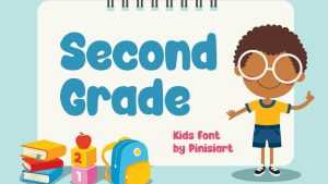 Second Grade Font › Fontesk