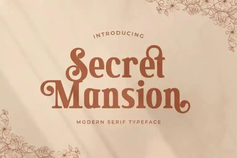 Secret Mansion Serif Font