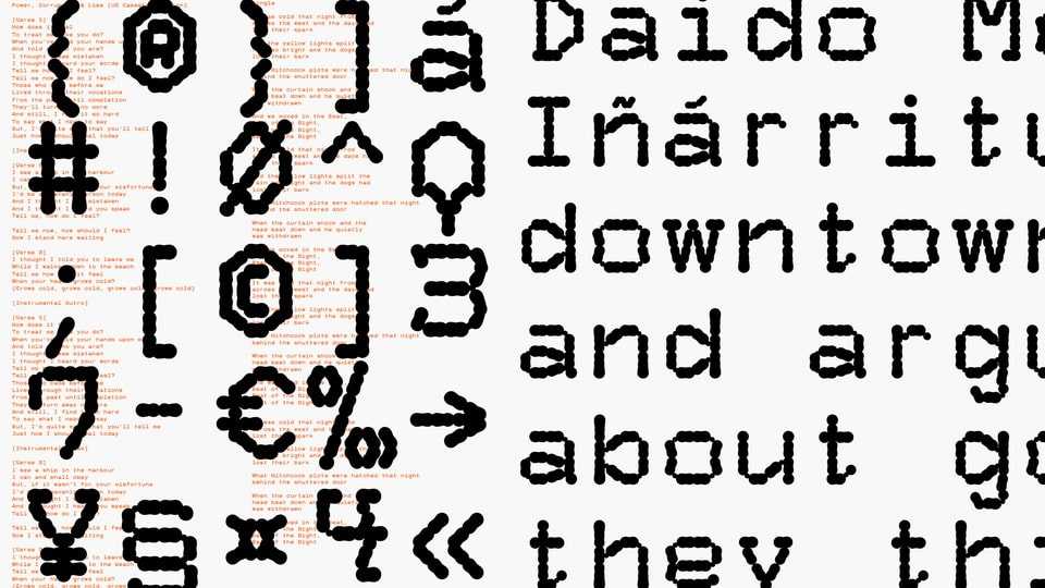 Sector Mono Font › Fontesk