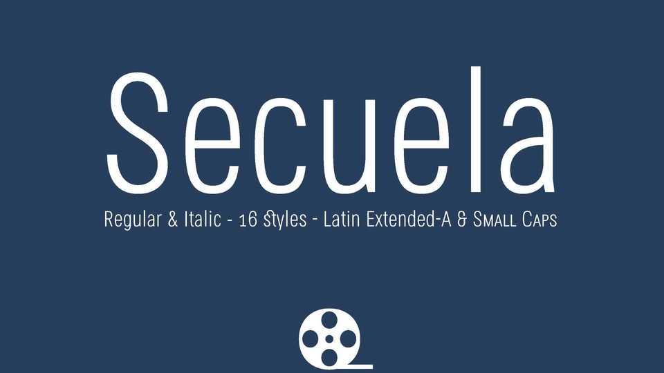 Secuela Typeface › Fontesk