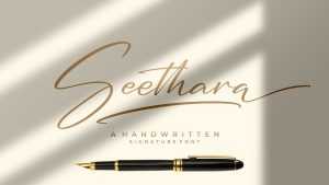 Seethara Script Font › Fontesk
