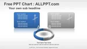 Segmented Circle Relationship PPT Diagrams