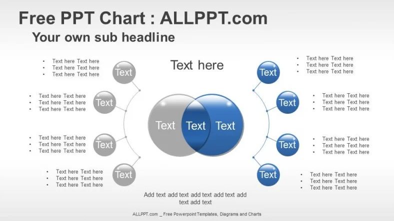 Segmented Spheres Relationship PPT Diagrams