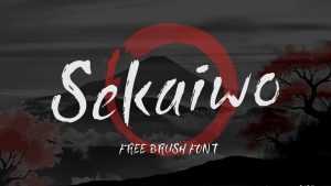 Sekaiwo Font › Fontesk