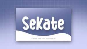 Sekate Font › Fontesk
