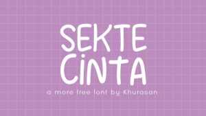 Sekte Cinta Font › Fontesk