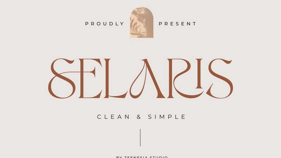 Selaris Font › Fontesk