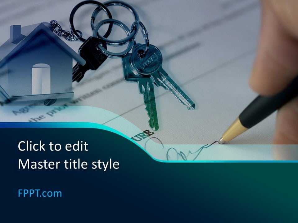 Sell Your House PowerPoint Template