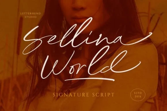 Sellina Word Font