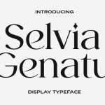 Selvia Genatu Font › Fontesk