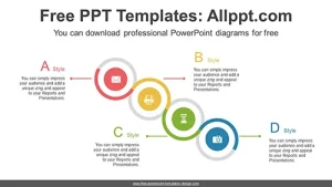 Semi Doughnut Ring Diagram Template