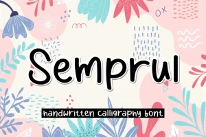 Semprul Script Font