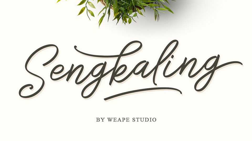 Sengkaling Script Font › Fontesk