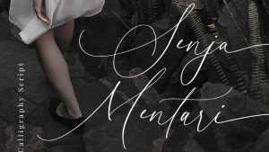 Senja Mentari Script Font › Fontesk