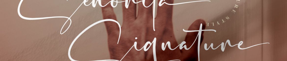 Senorita Signature Font