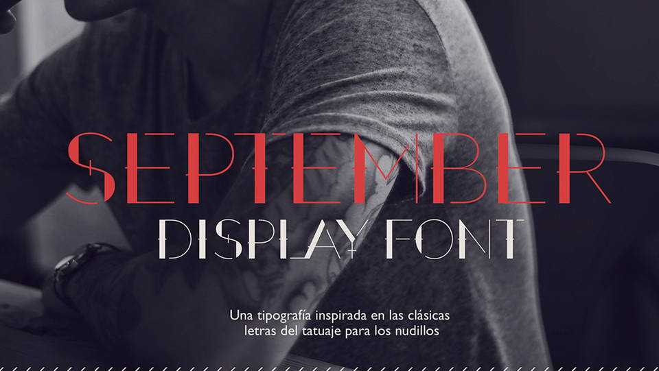 September Typeface › Fontesk