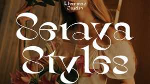 Seraya Font › Fontesk