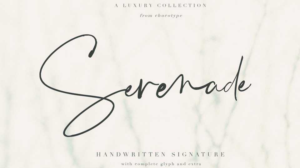 Serenade Script Font › Fontesk