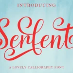 Serfent Script Font