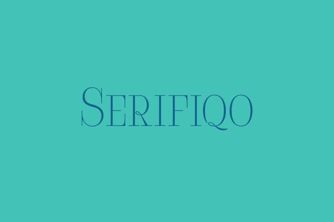 Serifiqo Font