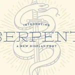 Serpent Display Font