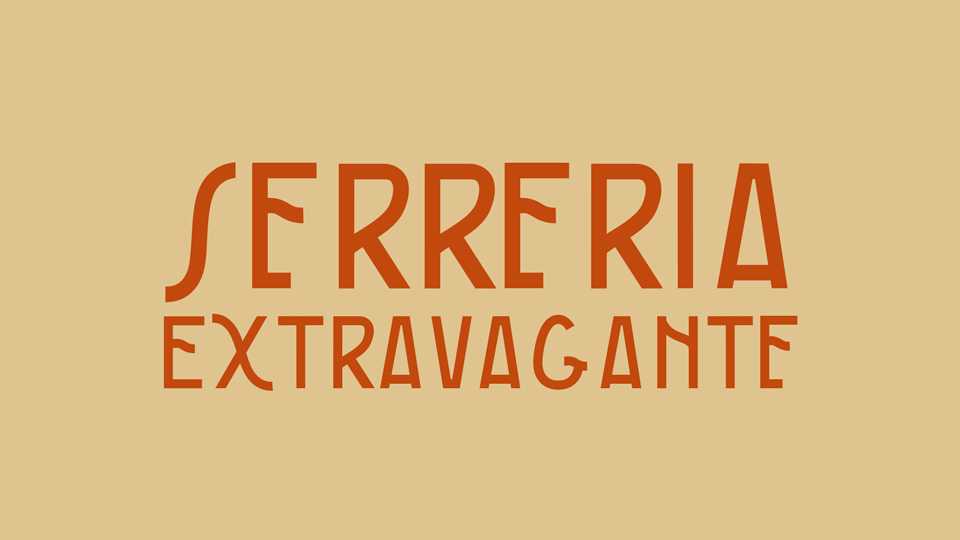 Serreria Extravagante Font › Fontesk