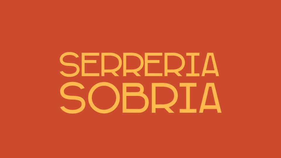 Serreria Sobria Font › Fontesk