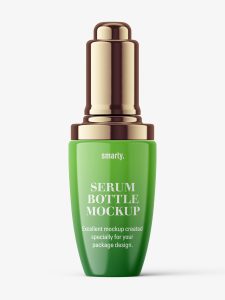 Serum bottle mockup