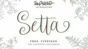 Setta Script Font › Fontesk