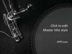 Sewing PowerPoint Template