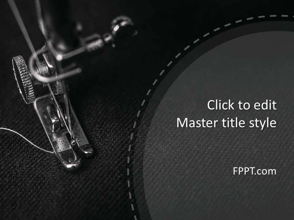 Sewing PowerPoint Template