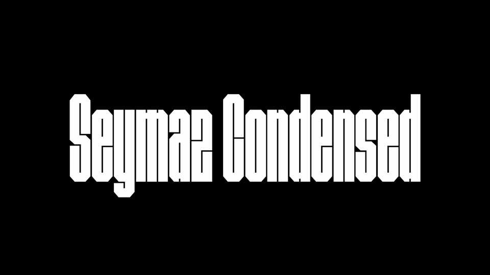 Seymaz Condensed Font Family › Fontesk