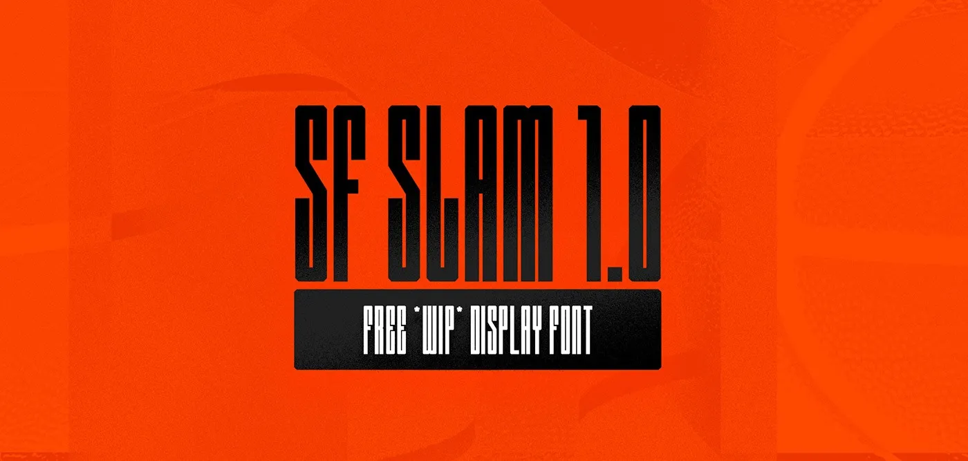 SF SLAM 1.0 Font