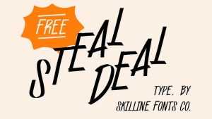 SFC Steal Deal Font › Fontesk
