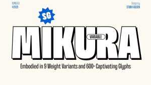 SG Mikura Font › Fontesk