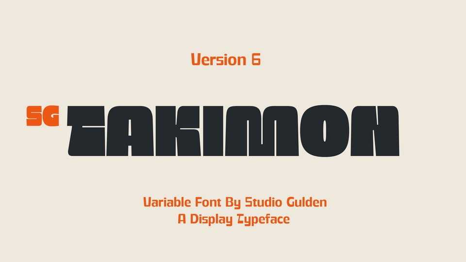 SG Takimon Font › Fontesk