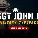 SGT Jhon O Display Font