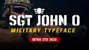 SGT. Jhon O Font › Fontesk