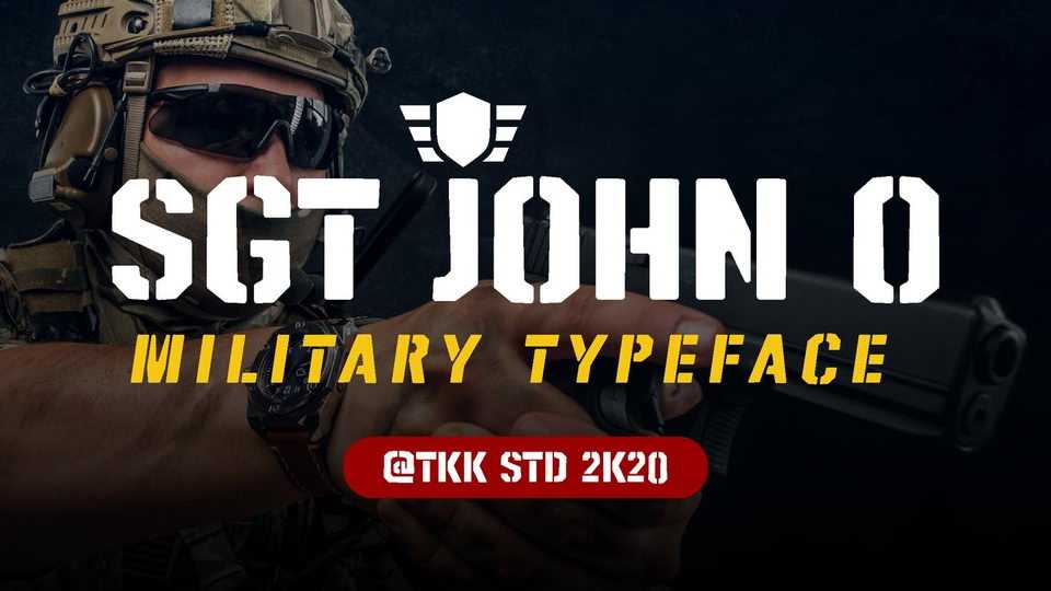 SGT. Jhon O Font › Fontesk